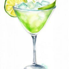 VINETA Lounge - AI generiertes Cocktailbild